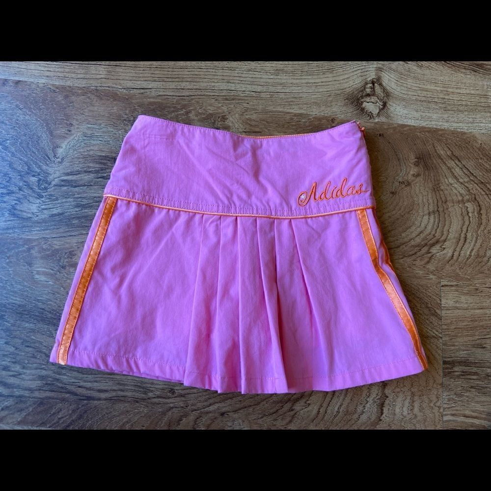 NWT Adidas pink/orange baby girl skirt